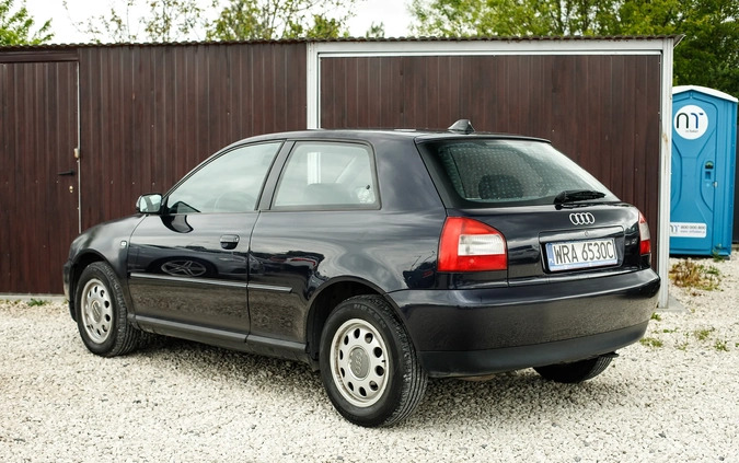 Audi A3 cena 6900 przebieg: 351000, rok produkcji 2001 z Dobrzyca małe 631